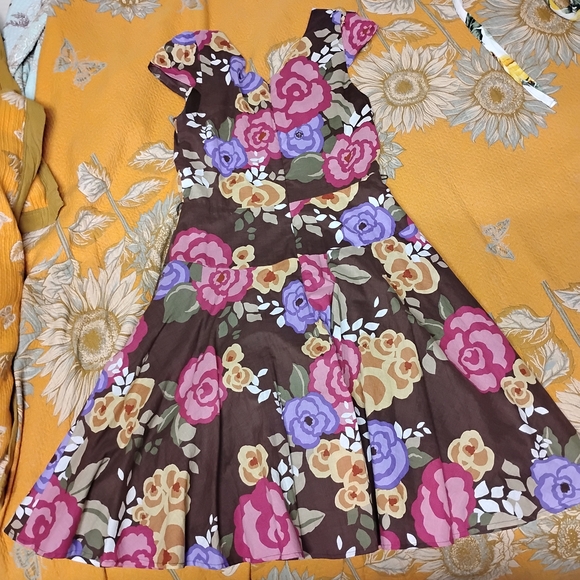 Rabbit Rabbit Rabbit Designs Floral Dress - Picture 2 of 5